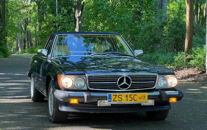 Mercedes-Benz SL cena 109000 przebieg: 249000, rok produkcji 1986 z Szczecin małe 497